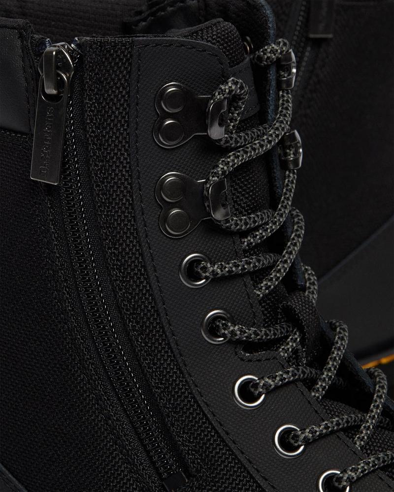 Dr Martens Combs Zip Ankelstøvler Herre Sort | DK 441FDN